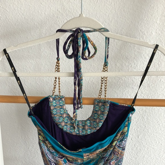 Sky halter top w gorgeous embellishments and details. Size XS NWT - Picture 5 of 7